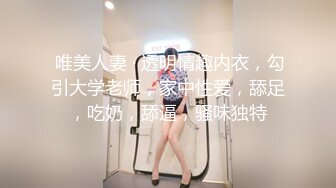  唯美人妻 · 透明情趣内衣，勾引大学老师，家中性爱，舔足，吃奶，舔逼，骚味独特