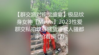 【群交派对视觉盛宴】极品纹身女神『Meaw』2023性爱群交私拍纹身骚货逼紧人骚都来抢着操 (2)